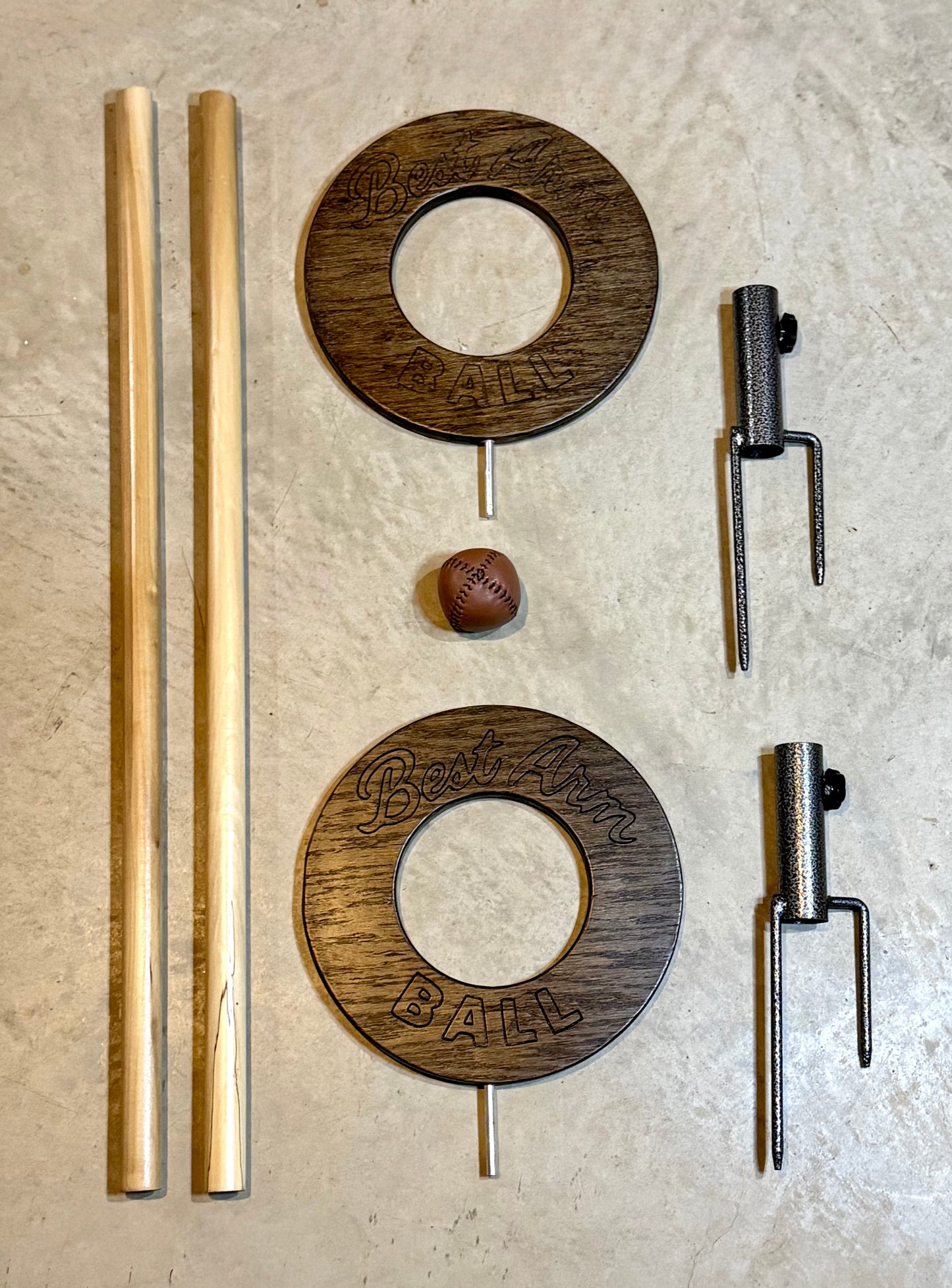 Best Arm Ball Yard Game