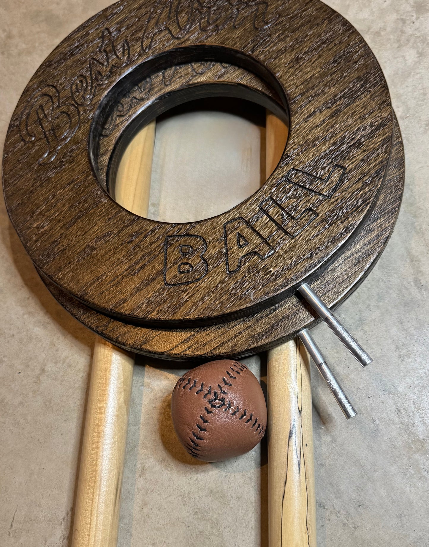 Best Arm Ball Yard Game